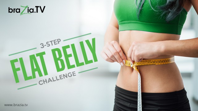 3 Step Flat Belly Challenge